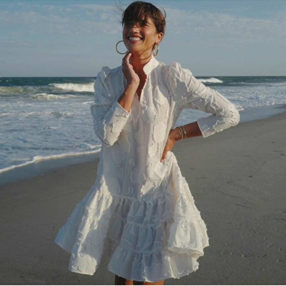 H&M jaquard weave dress